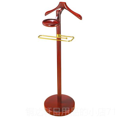 高档豪华酒店套房衣帽架衣架欧式宾馆卧客厅落地西装挂衣实木室家