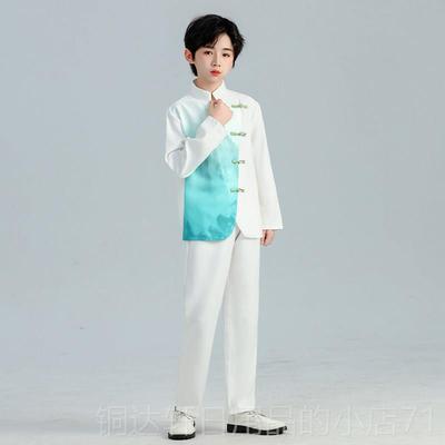 高档儿童小学生合唱诵服中风国演讲朗比爱赛礼服舞蹈诗歌古国筝演