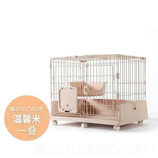 高档创逸CX猫笼子家用室内猫d道门i带隔层双三四多层大码 猫y咪别