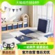 乐缔宝宝拼接爬行垫泡沫地垫60 卧室客厅 60CM加厚2CM爬爬垫9片装