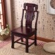 全实木古典大象头红木色靠背椅中式 仿古餐桌酒店家用餐椅工厂直销