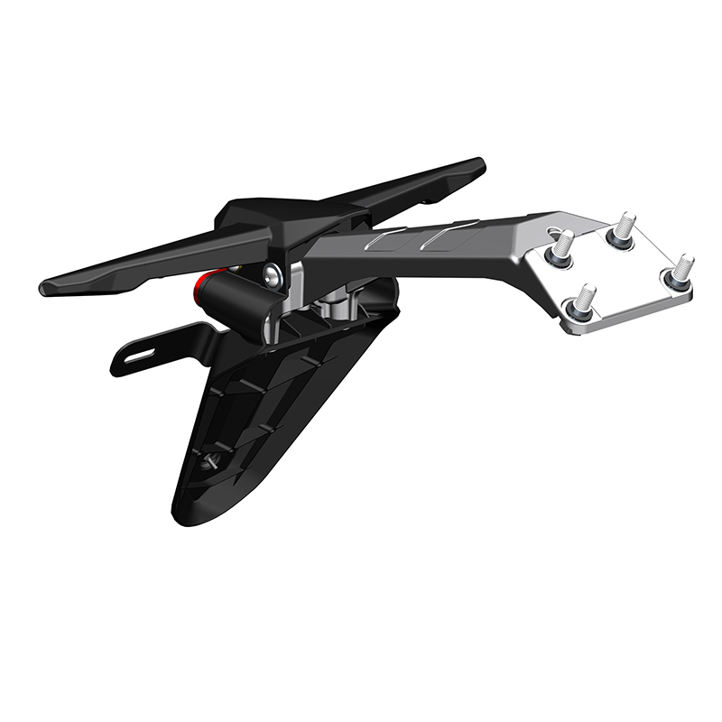 升仕ZONTES ZT310-X后泥板转向灯 ZT310-R/T改装后泥板套件防水板