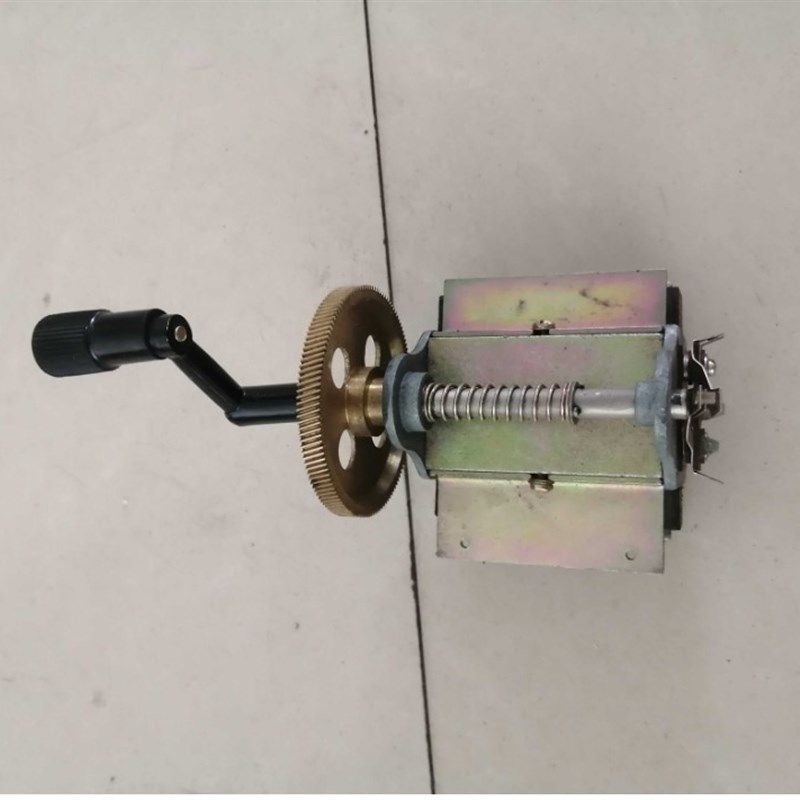 手摇交流电老式磁石电话发电机110~220V发电机铜齿轮电话机
