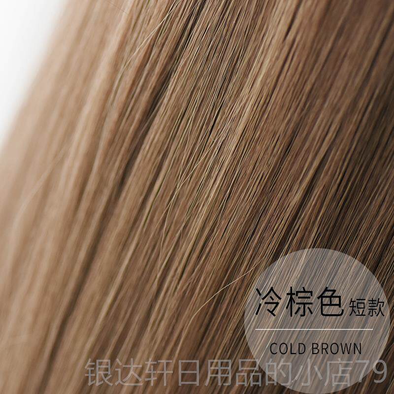 高档长假女长直发圆脸网红锁骨发长发气质修脸卷发大波爱浪发可中