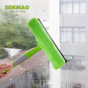 高档擦玻璃长清器 加伸缩铝杆擦窗玻璃清洁刮水器清器洗刷保洁工