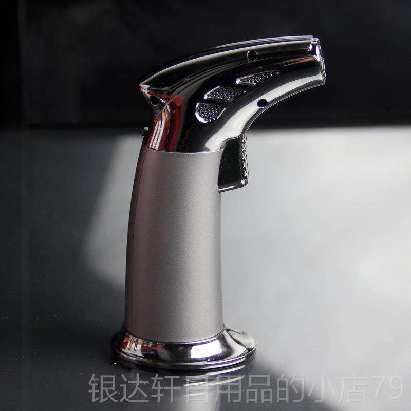 高档喷打火枪焊枪茄点火雪器艾灸条风喷枪户防外烘焙糖艺充气直冲