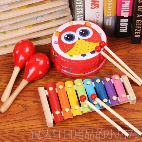 高档奥尔夫击乐器套儿童音乐教装具木制听练力训幼儿园课打堂表演