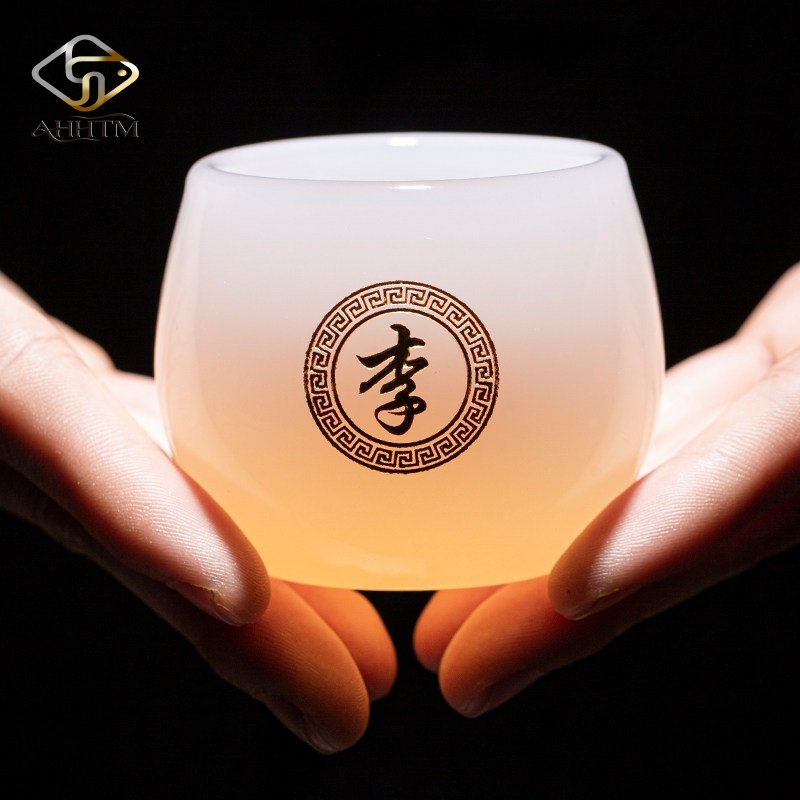 私人定制个人专用茶杯陶瓷中式功夫茶具单杯姓氏刻字品茗杯订做,餐饮具,茶杯,淘宝优惠券,粉丝福利购,淘宝优惠卷