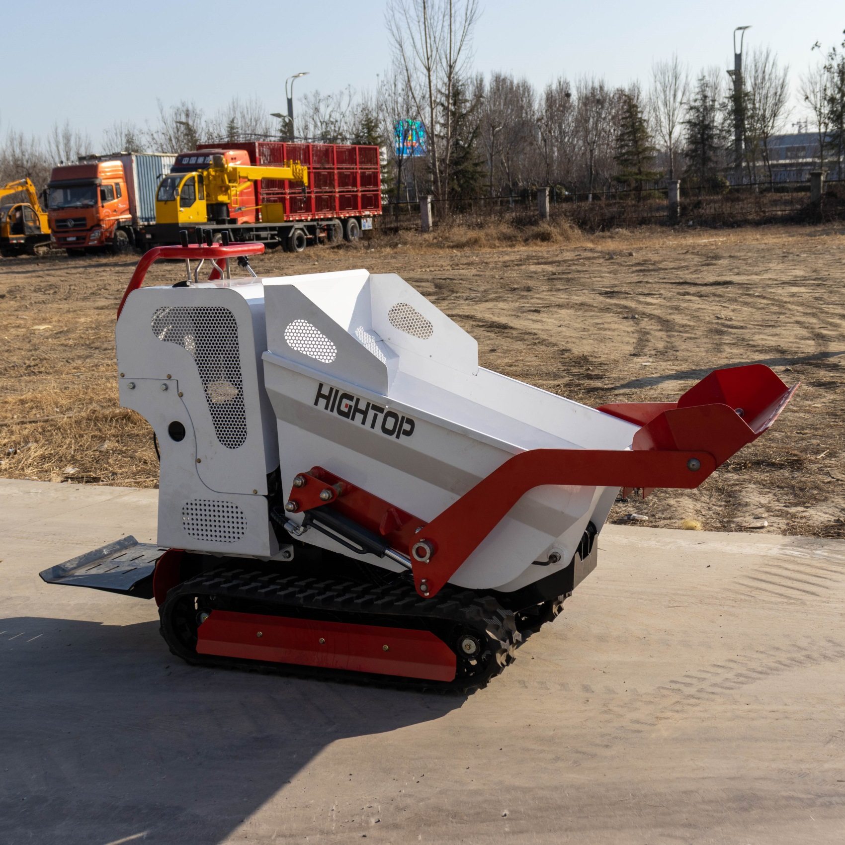 出口意大利液压翻斗车  农用山地物料搬运车  矿用工程小型翻斗车