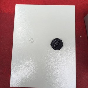 哲雨电器 明装加厚配电箱150*200*120mm室外挂墙小电箱带锁带底板