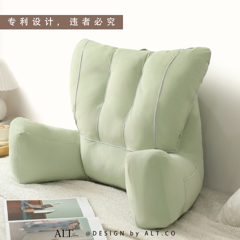 床头靠枕软包靠垫大靠背垫沙发看书卧室床上睡觉孕妇喂奶护腰枕头