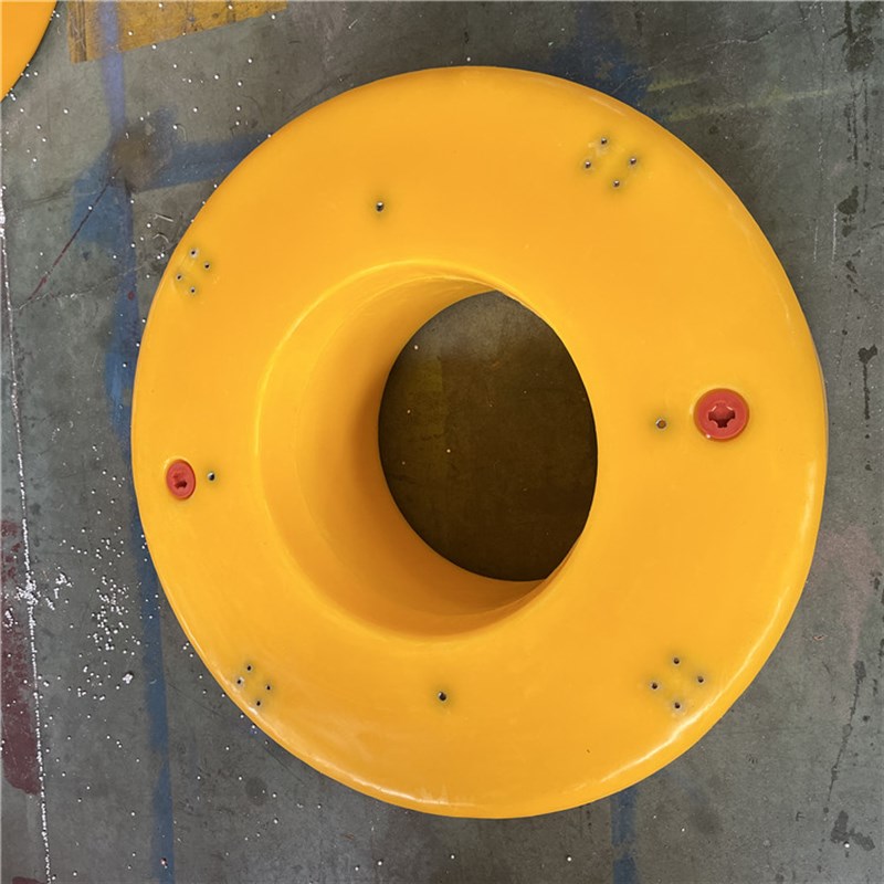 海上养殖区多参数在线监测浮标水泵固定塑料浮体河道采水浮筒定制