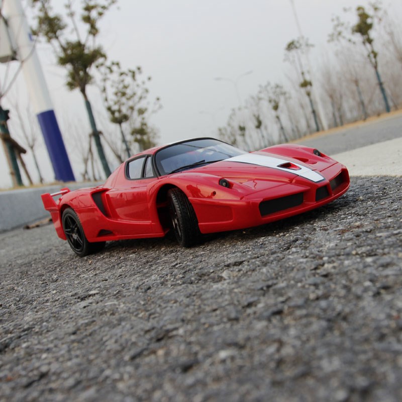 银辉1:1 全比例法拉力恩佐FXX遥控车入门RC舵机电动漂移车车