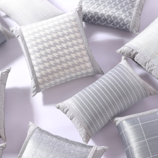 夏天夏季 抱枕沙发客厅冰丝靠枕靠枕套靠垫套抱枕套不含芯4545 款