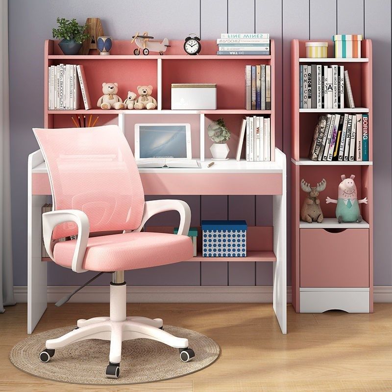 儿童书桌学习桌书柜一体写字桌椅套装家用男女孩可升降写作业桌子,住宅家具,书桌,淘宝优惠券,粉丝福利购,淘宝优惠卷