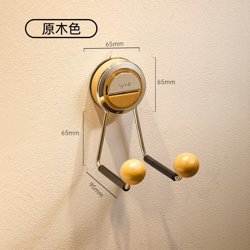 吸盘挂钩多功能免打孔门后挂衣钩壁挂强承重粘钩真空无痕浴室挂钩