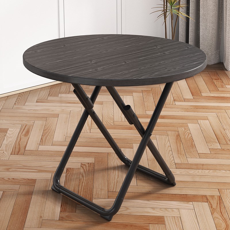 可折叠桌子家用小户型餐桌简易便携式出租房用吃饭桌小方圆摆摊桌