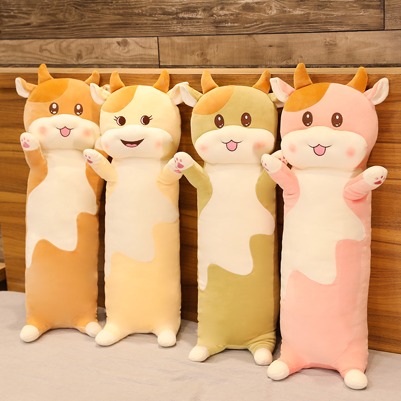 牛毛绒玩具男女生款床上可爱睡觉夹腿长抱枕布娃娃公仔玩偶抱抱熊