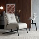 设计师办公接待单人沙发椅小户型卧室阳台客厅单人位休闲椅老虎椅