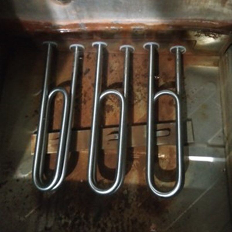 蒸饭车加热管蒸箱发热管电蒸车柜加热管380v220V3KW4KW双U电热管