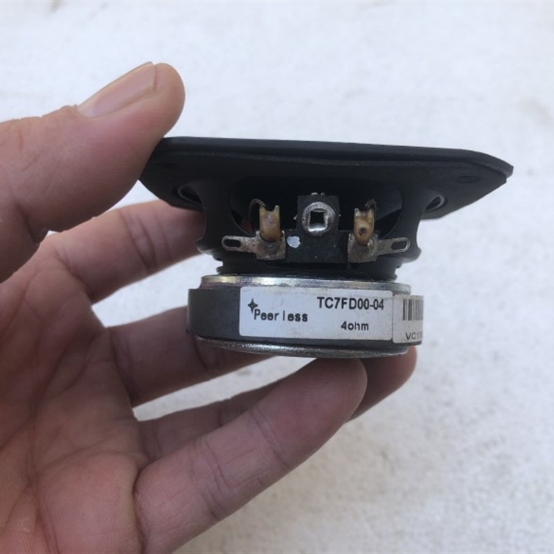 人声毒物 丹麦寸 2.75寸全频喇叭 高端发烧级