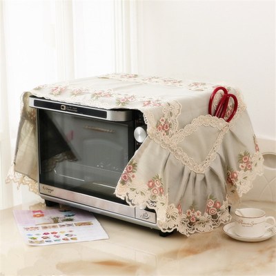 微波炉盖罩防尘罩烤箱盖布微波炉罩防油罩子防尘布