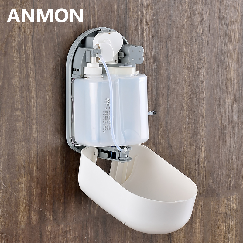 全自动感应酒精喷雾消毒器手部消毒机幼儿园杀菌净手器1100ml