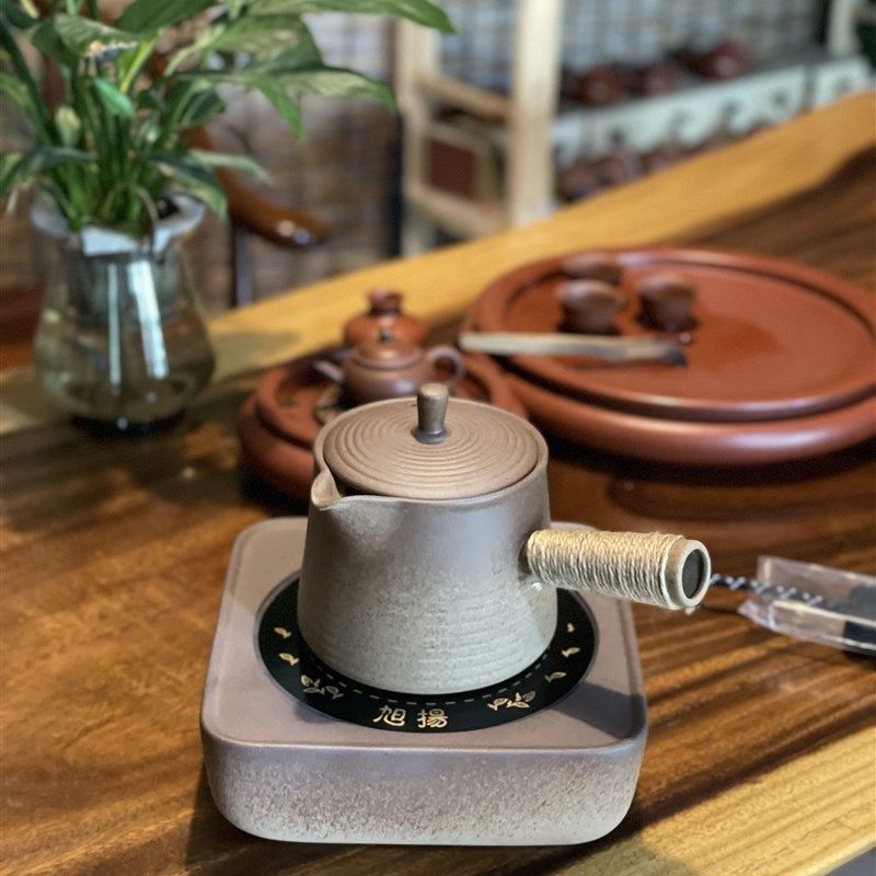 烤奶茶壶凉茶壶煮茶壶煮茶器罐罐茶大容量带盖围炉煮茶电陶炉套装