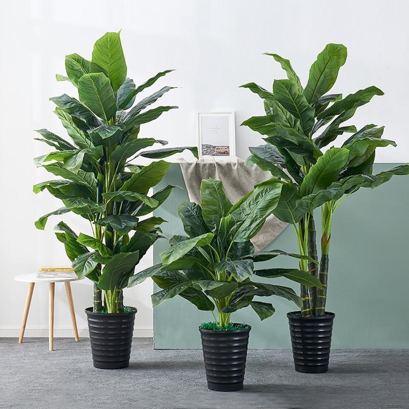 大型仿真绿植绿巨人芭蕉树假植物盆景栽客厅摆设落地假花装饰葵树