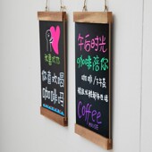 家用备忘留言板 吧台宣传板桌面广告牌 创意支架式 店铺推广小黑板