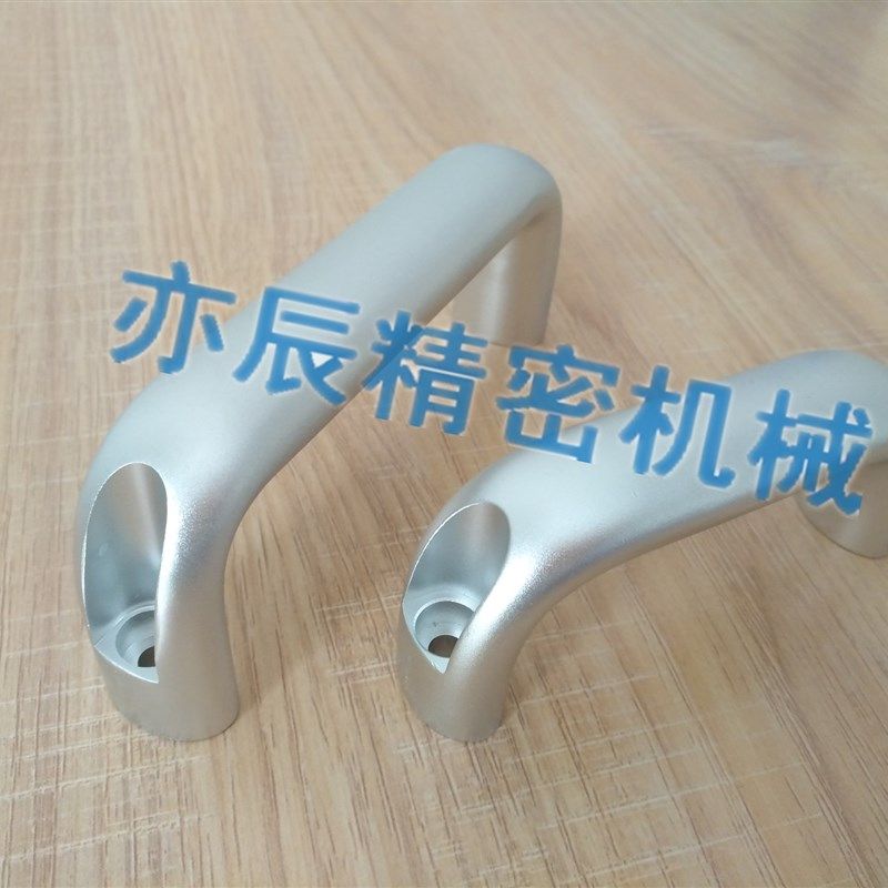 铝合金椭圆型拉手 直径26 孔距152mm 高度55mm M6 机箱机柜门把手