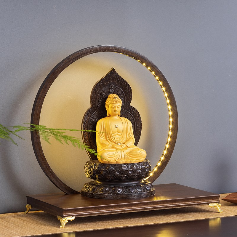 桌面小型鱼缸架展示架加高佛台底座台工艺品古董花瓶装饰摆件架