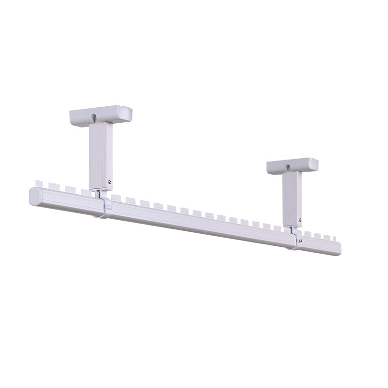 固定晾衣杆阳台顶装式吊顶晾衣架家用晒衣杆铝合金挂衣传统凉衣捍