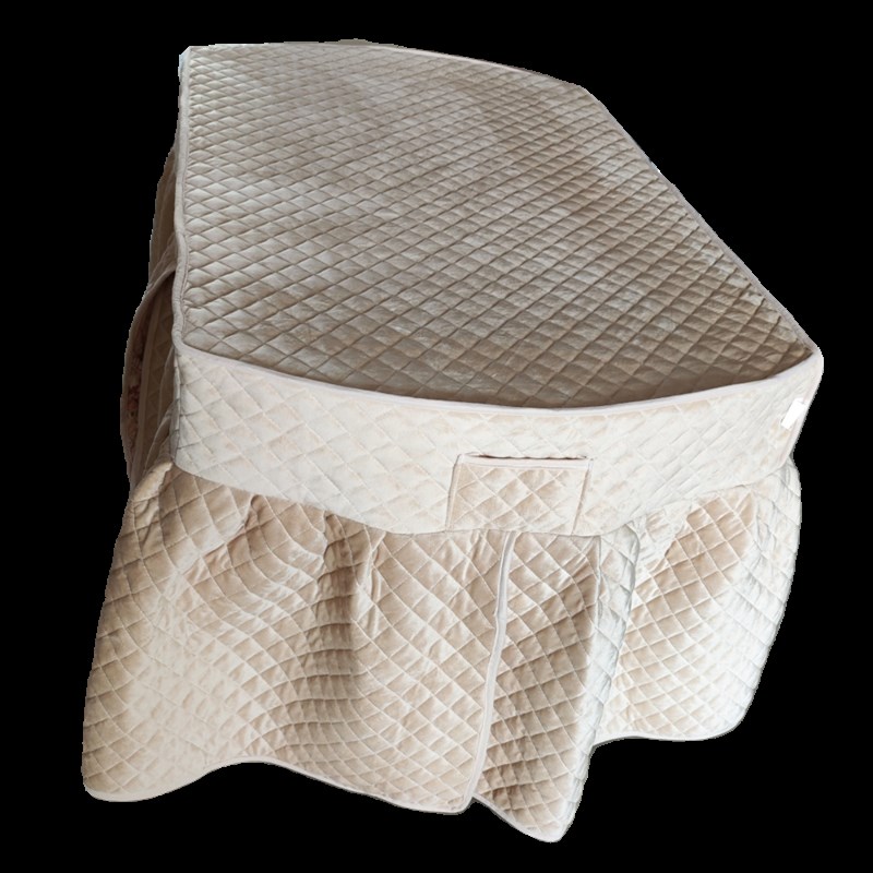 椭圆形餐桌罩长方形电炉罩椭圆形餐桌巾加厚圆形烤火桌布保暖