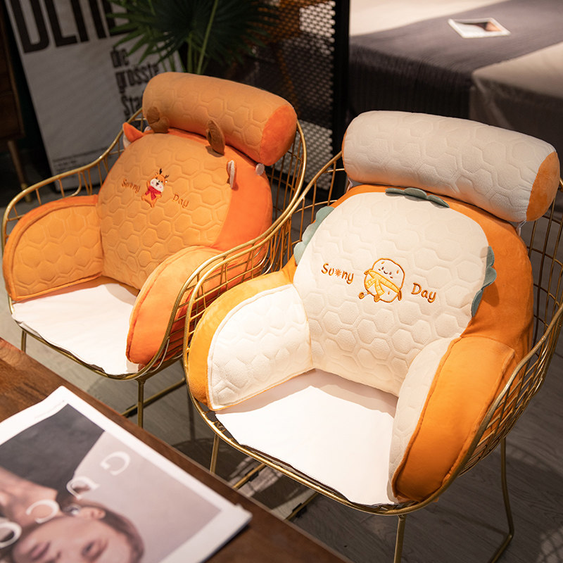 靠垫办公室腰靠护腰腰枕座椅靠背垫椅子靠枕靠背床头抱枕沙发冬季,居家布艺,腰靠垫,淘宝优惠券,粉丝福利购,淘宝优惠卷