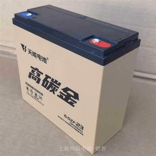 6-DZF-23天能高碳金电池12V23Ah搬运车洗地机电动车三轮车电瓶