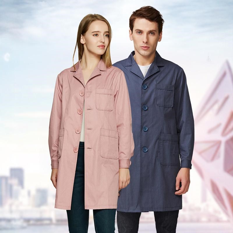 Ajiacn防辐射工作服男女款机房监控室电磁屏蔽服防护服大褂823