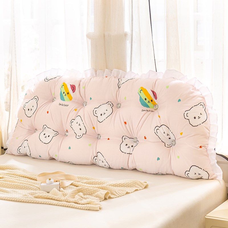 床头软包靠背垫不塌陷卧室床上靠枕护腰可拆洗儿童实木床防撞靠垫,居家布艺,床头靠垫,淘宝优惠券,粉丝福利购,淘宝优惠卷