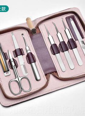 正品指甲刀鼻毛剪毛镊高档可甲定制图案l眉oog美工具指甲剪指甲钳