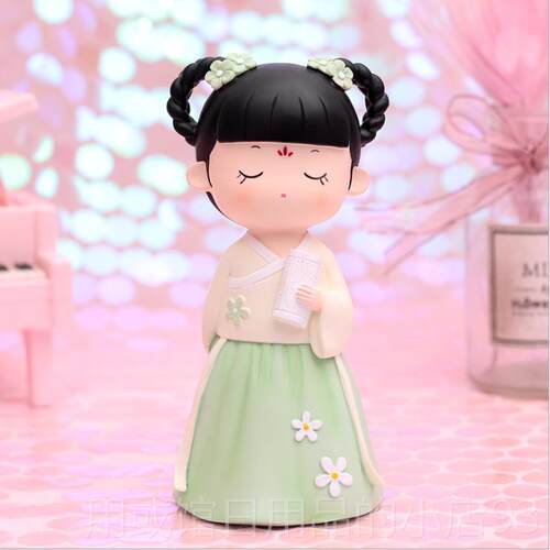 正品宫廷格格创娃意设计灯古小风汉服娃礼夜灯摆件少女心房间装饰