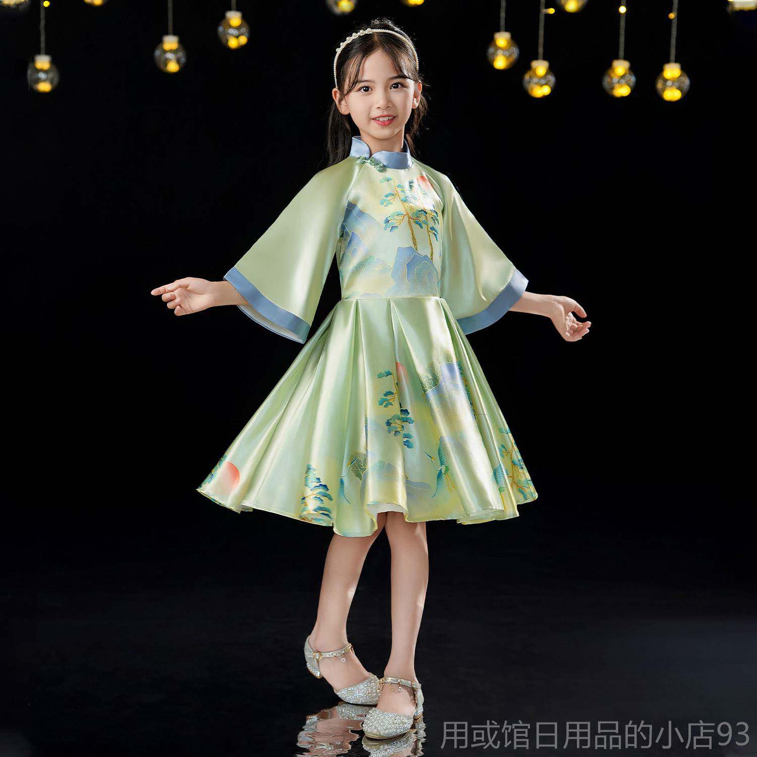 正品儿童合表唱服演出服小学生中国风上山大合唱礼春服诗歌中朗诵