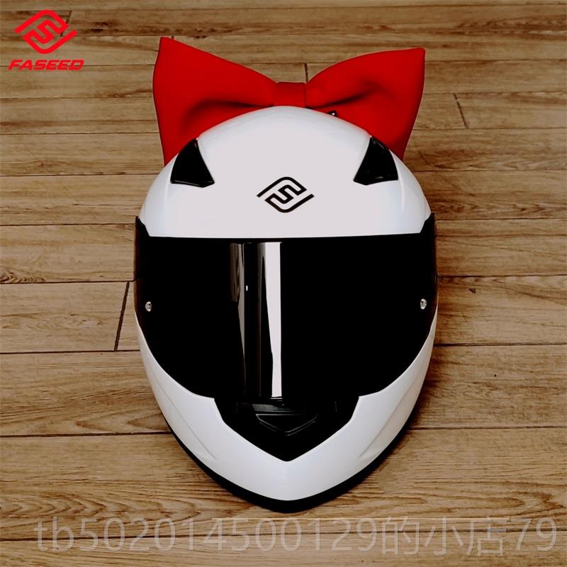 高档FASEED托车季头盔机车女夏季赛车复古摩四通3C认用证816男全