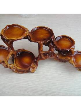 高档居12名犬展架台架 akk示a杂货树z根摆架树脂工艺家摆件桌面装