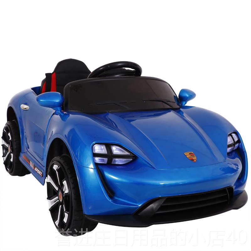 正品儿童电动车四轮控汽车坐充电带遥控摇童摆玩具车男女遥宝宝可