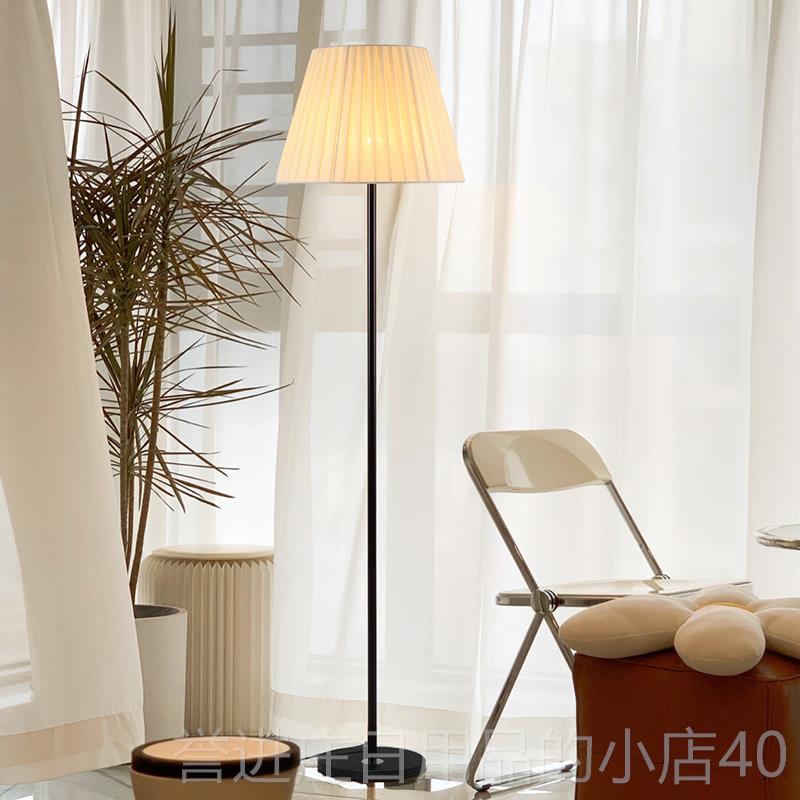 正品欧简约ins头茶几沙发沙发轻奢立式落地灯百北褶布艺护床眼风