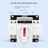 自2型P 高档双电源动换开关开关单相220V 转63A 迷你家用Cb白色号