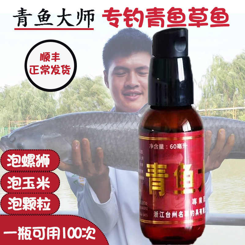 青鱼小药冬季黑坑专用大物杀大青饵料诱泡螺丝蛳名尊青鱼大师