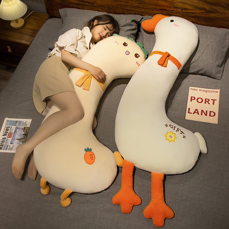 可爱抱枕女生睡觉专用床上长条夹腿侧睡枕头孕妇男生款床头大靠枕