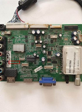 原装乐华 LED24C100 电视主板MSTV2205-ZC01-01 配屏M236MWF7测好