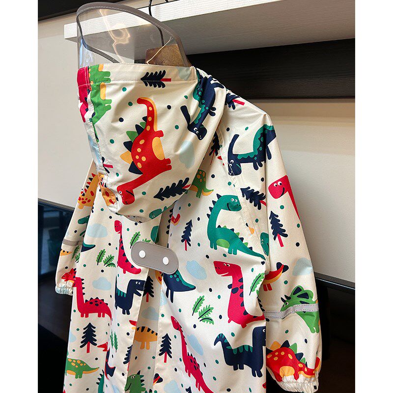 日系出口新童雨衣男童女童小学生小孩全身小童幼儿园男孩宝宝雨披